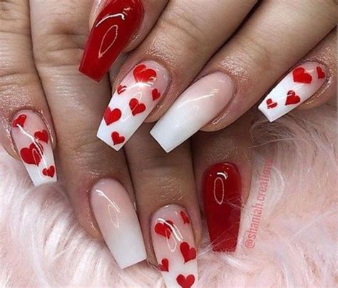 design nail valentine|valentines nails design 2022.